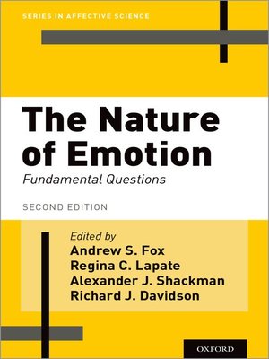 cover image of The Nature of Emotion